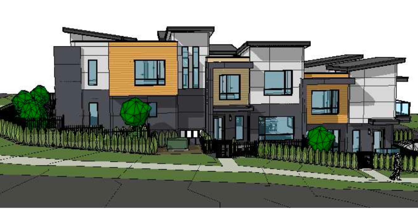 Coquitlam 4-Plex Rendering 2