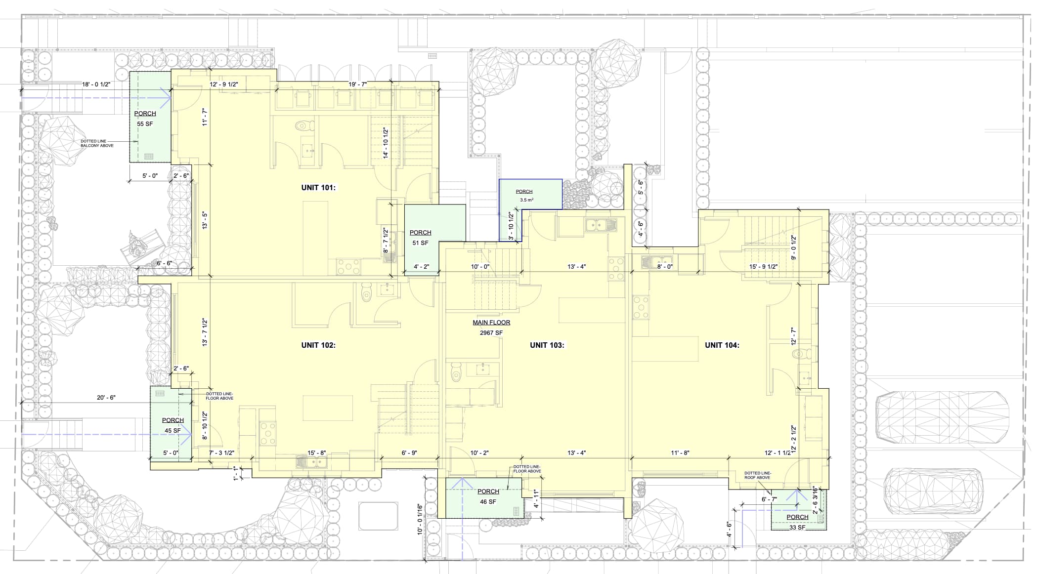 Coquitlam 4-Plex Rendering 3
